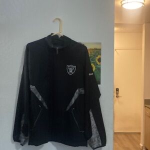 Reebok Black Jacket with Gray Details